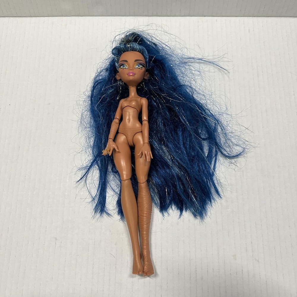 Monster High Doll G3 Cleo De Nile Blue Hair 10 Inch Mattel 2022 HNW70 Loose Nude